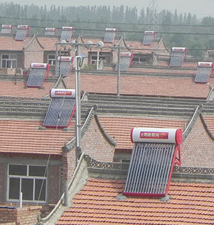 寧夏陽(yáng)光沐浴太陽(yáng)能項(xiàng)目